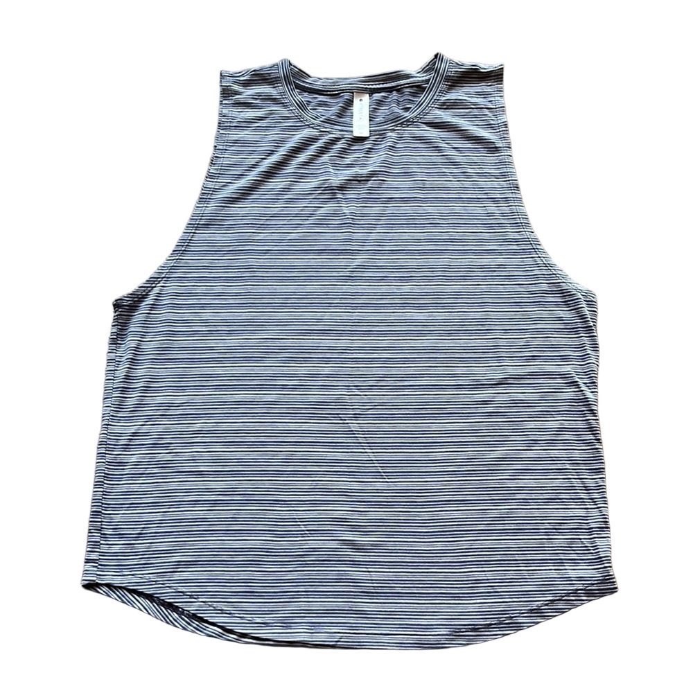 Athleta Striped Sleeveless Top - Size Medium